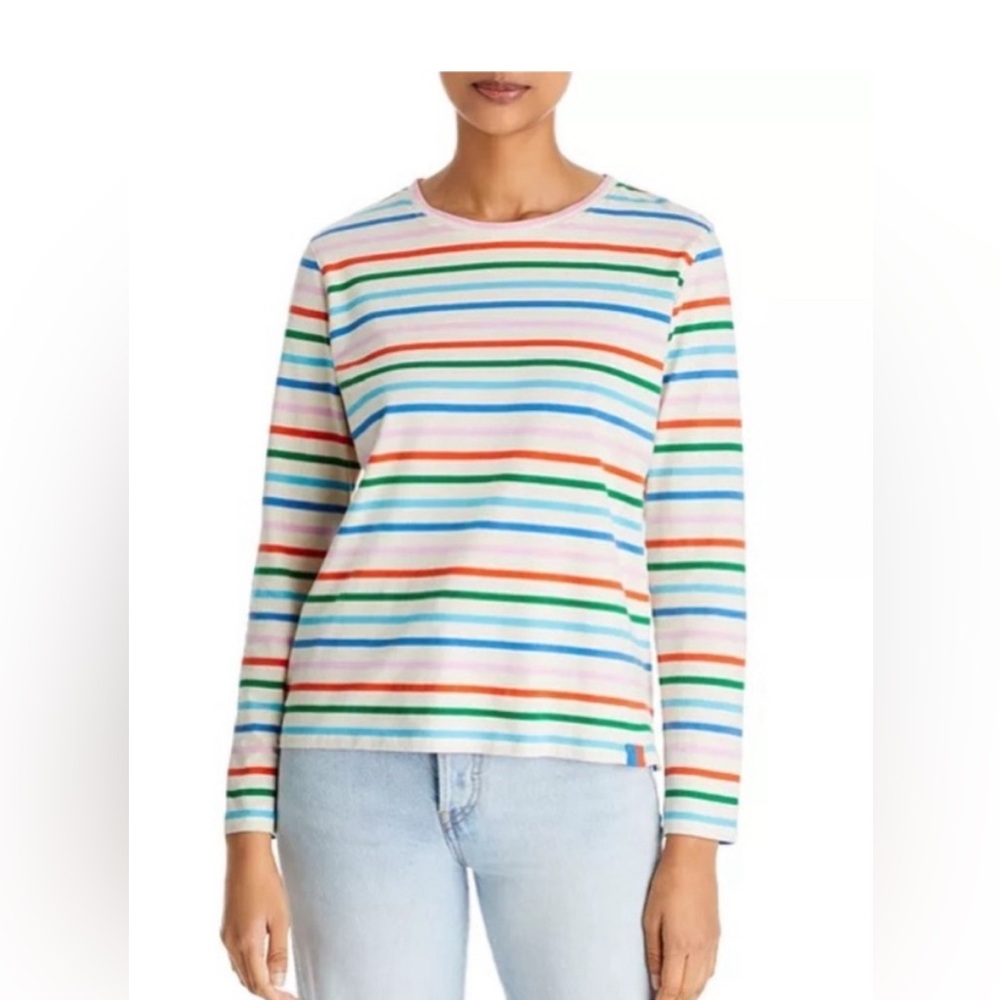 Kule modern rainbow striped tee